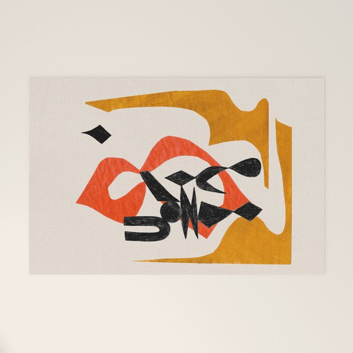 Orange Jinn Welcome Mat Gallery Image 1