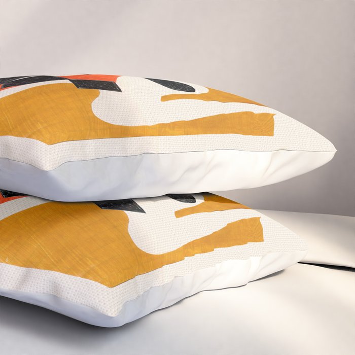 Orange Jinn Pillow Sham Gallery Image 3