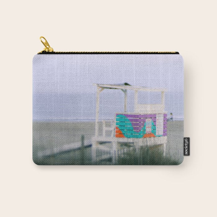 Colorful Lifeguard Stand Carry All Pouch Gallery Image 1