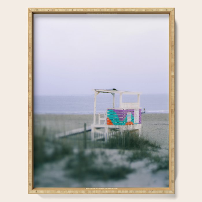 Colorful Lifeguard Stand Serving Tray Gallery Image 1