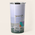 Colorful Lifeguard Stand Travel Mug Gallery Image 1