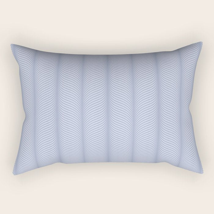 Elysian XI Sky Blue Rectangular Pillow Gallery Image 1