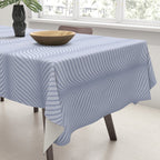 Elysian XI Sky Blue Tablecloth Gallery Image 3