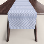 Elysian XI Sky Blue Table Runner Gallery Image 1
