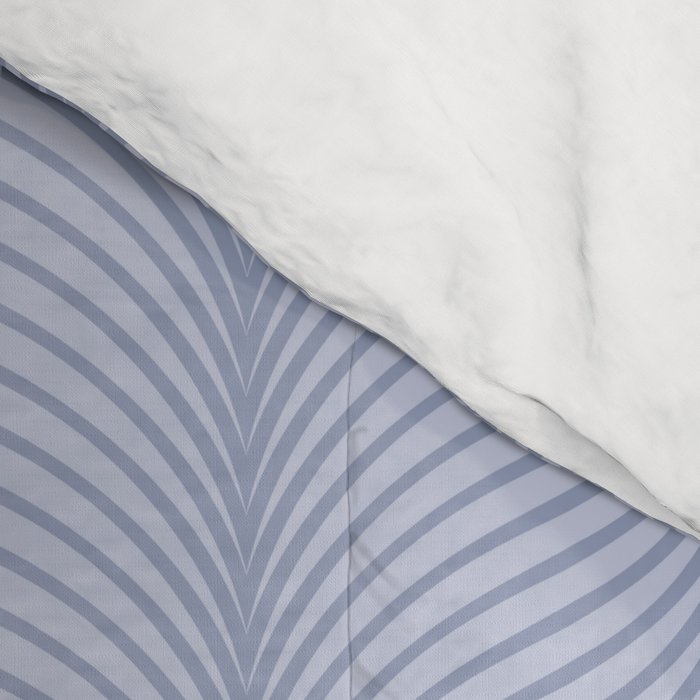 Elysian XI Sky Blue Comforter Gallery Image 4