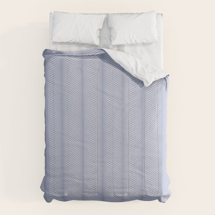 Elysian XI Sky Blue Comforter Gallery Image 1
