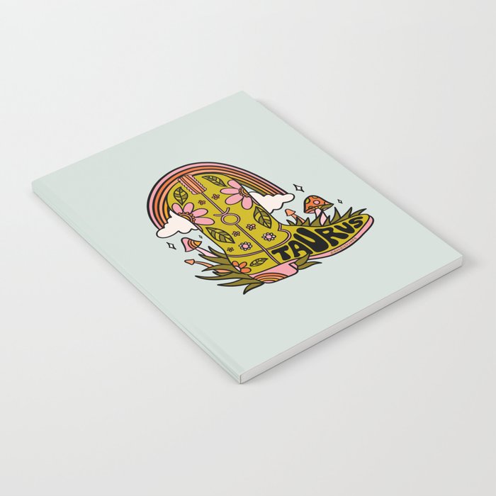 Taurus Cowboy Boots Notebook Gallery Image 1