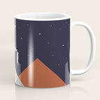 Cat Landscape 176 Hang on the Moon Coffee Mug Gallery Image 1