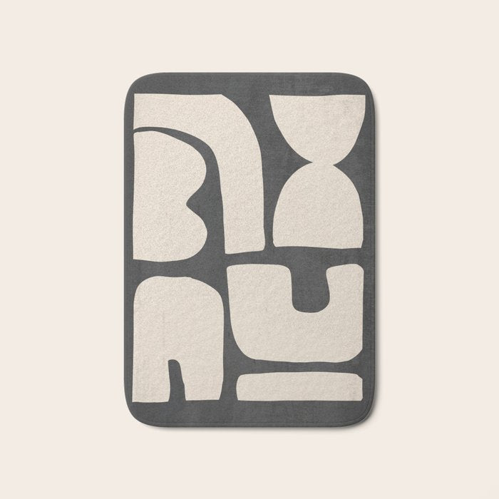 Minimal Shapes 19 Bath Mat Gallery Image 1