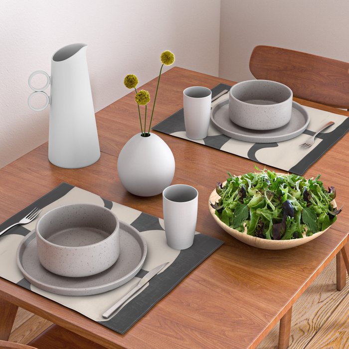 Minimal Shapes 19 Placemat Gallery Image 2