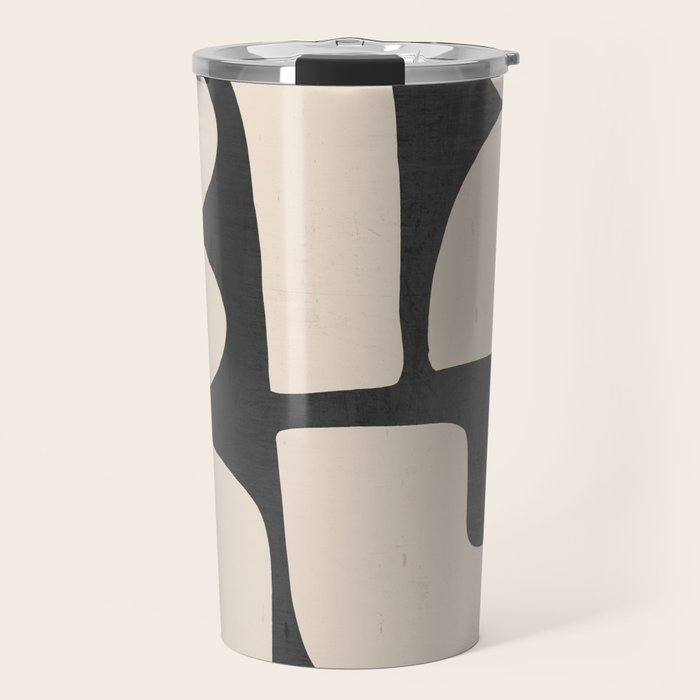 Minimal Shapes 19 Travel Mug Gallery Image 1