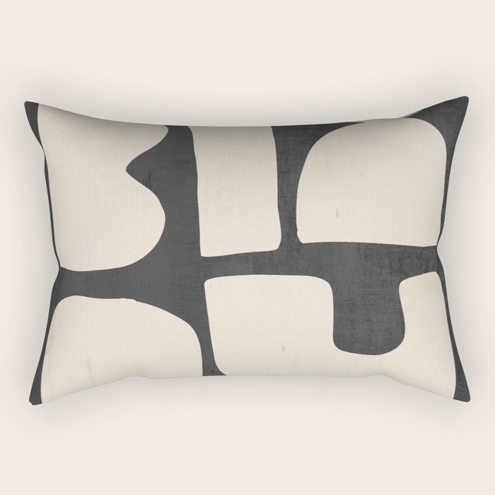 Minimal Shapes 19 Rectangular Pillow Gallery Image 1
