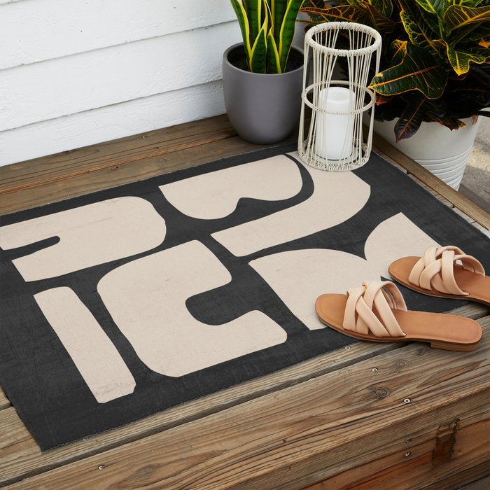 Minimal Shapes 19 Outdoor Rug Gallery Image 2