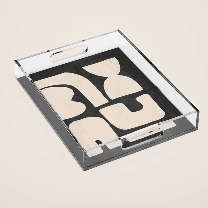 Minimal Shapes 19 Acrylic Tray Gallery Image 1