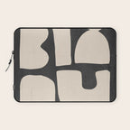 Minimal Shapes 19 Laptop Sleeve Gallery Image 1