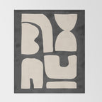 Minimal Shapes 19 Throw Blanket Gallery Image 2