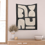 Minimal Shapes 19 Wall Tapestry Gallery Image 2