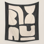 Minimal Shapes 19 Wall Tapestry Gallery Image 4