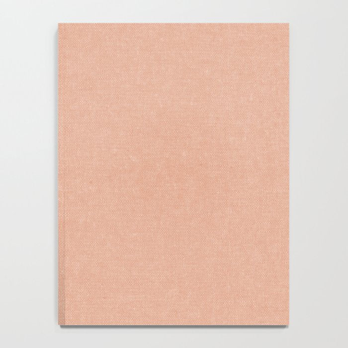 solid woven - peach Notebook Gallery Image 4
