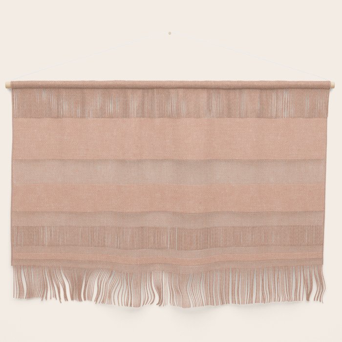 solid woven - peach Wall Hanging Gallery Image 1