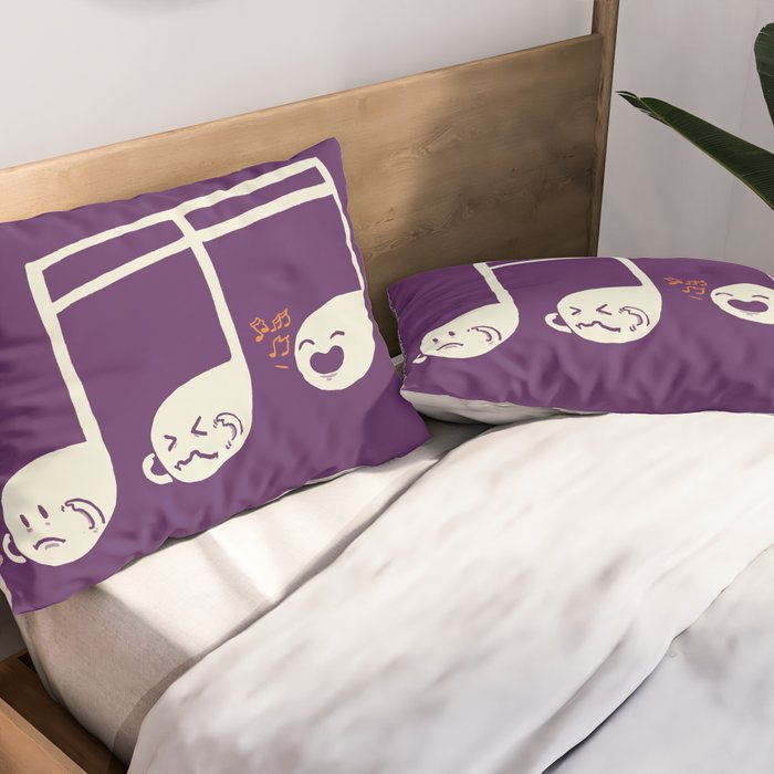 Sounds O.K. (off key) Pillow Sham Gallery Image 2