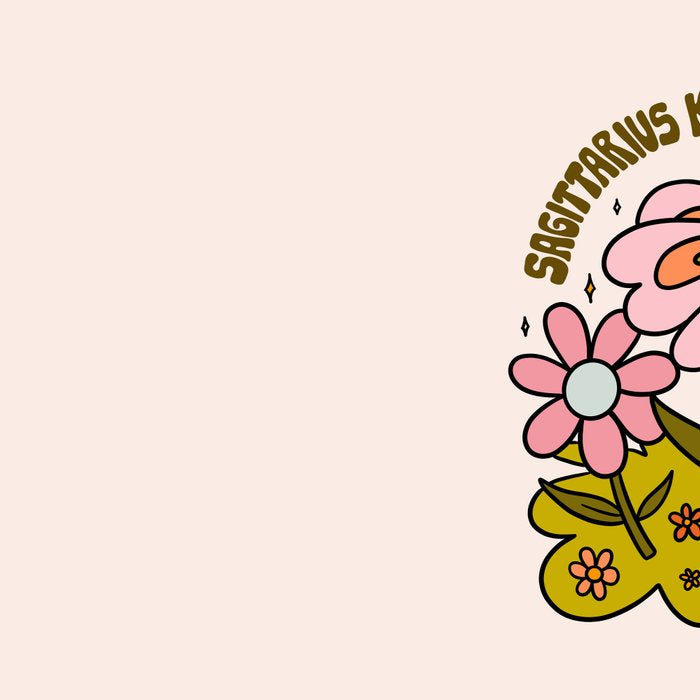 Sagittarius Flower Coffee Mug Gallery Image 2