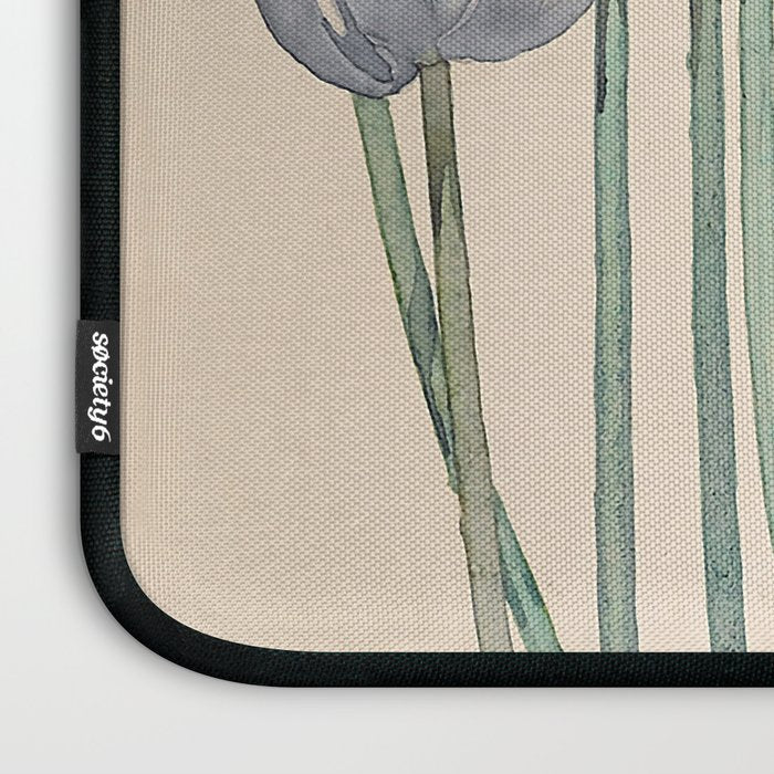 Charles Rennie Mackintosh "White tulips" Laptop Sleeve Gallery Image 3