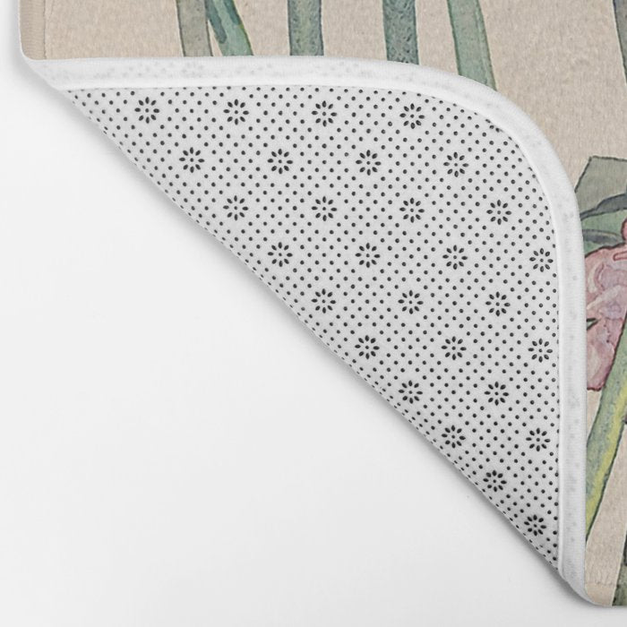 Charles Rennie Mackintosh "White tulips" Bath Mat Gallery Image 2