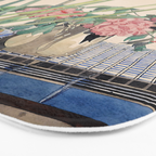 Charles Rennie Mackintosh "White tulips" Bath Mat Gallery Image 3