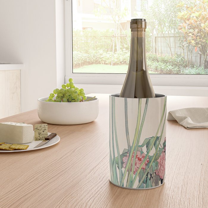 Charles Rennie Mackintosh "White tulips" Wine Chiller Gallery Image 4