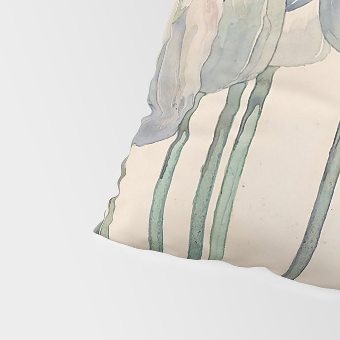Charles Rennie Mackintosh "White tulips" Pillow Sham Gallery Image 4