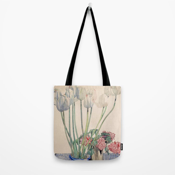 Charles Rennie Mackintosh "White tulips" Tote Bag Gallery Image 2