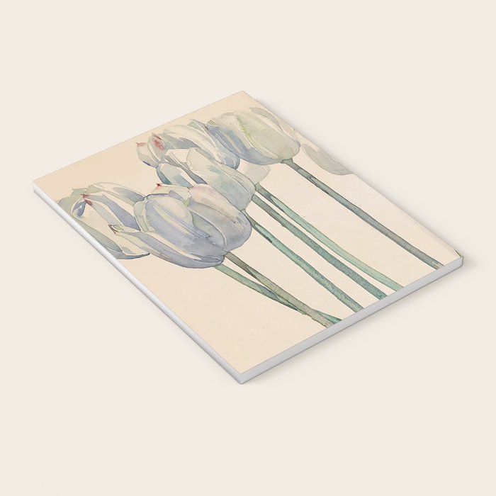 Charles Rennie Mackintosh "White tulips" Notebook Gallery Image 3