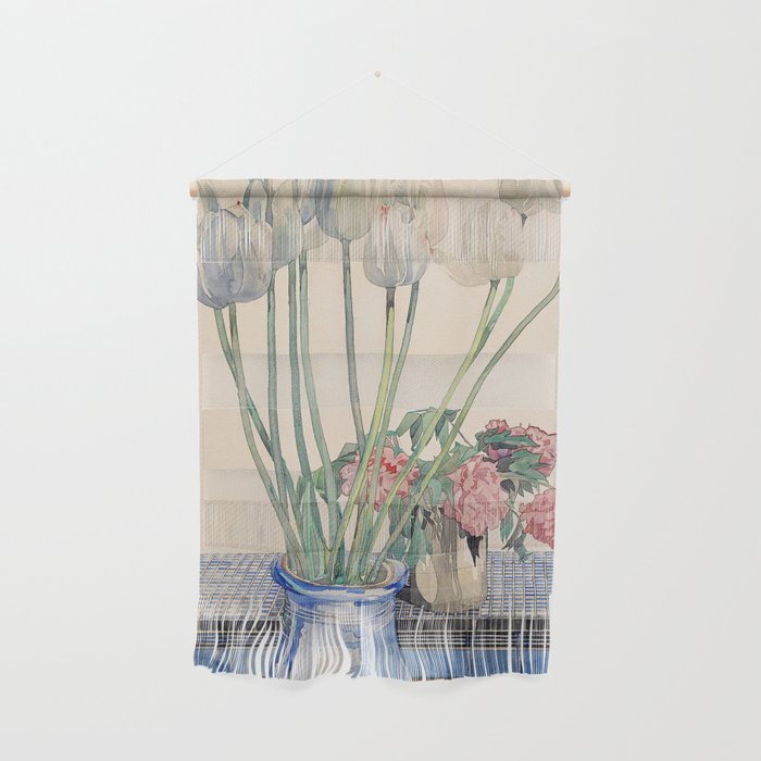 Charles Rennie Mackintosh "White tulips" Wall Hanging Gallery Image 1
