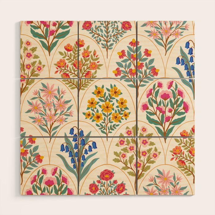 Heritage Garden - Light Spring Wood Wall Art Gallery Image 1