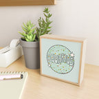 Aquarius Disco Ball Mini Art Print Gallery Image 2