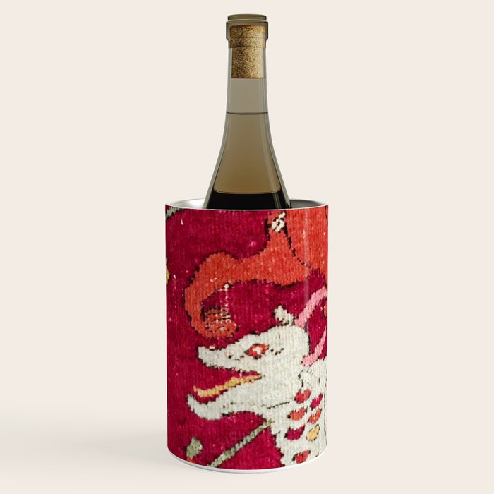 Safavid Antique Hunting Rug Animal Print Wine Chiller Gallery Image 2