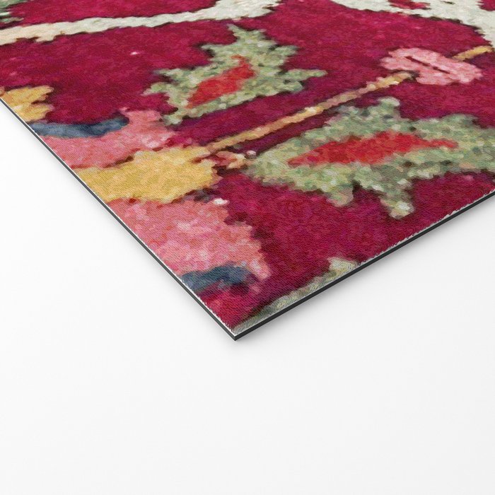 Safavid Antique Hunting Rug Animal Print Welcome Mat Gallery Image 2