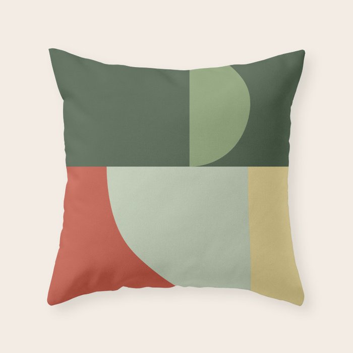 Beyond the Bend Throw Pillow Gallery Image 1