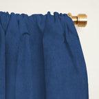 Minimal Shapes blue Window Curtain Gallery Image 2