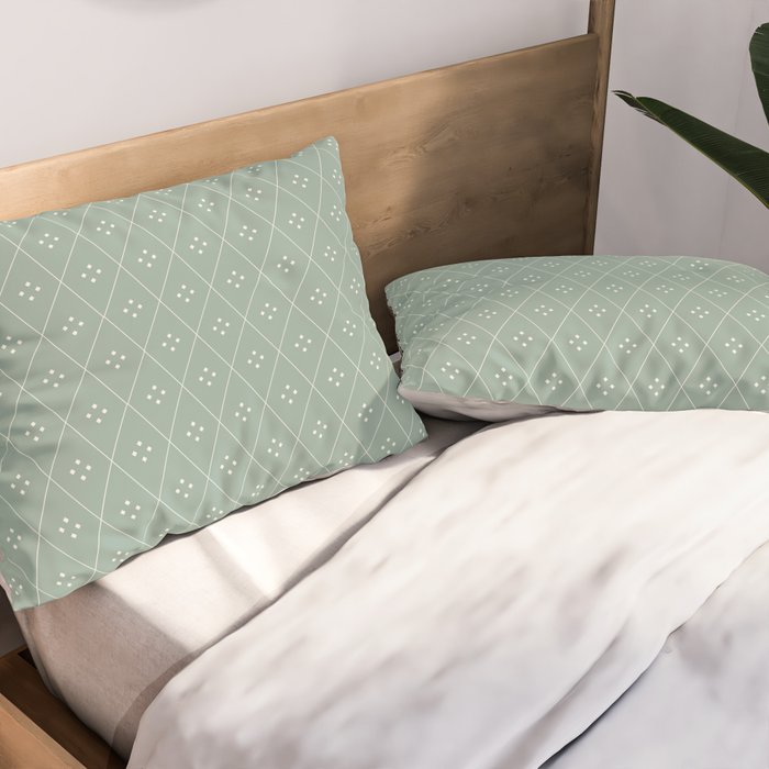 Mae Pattern XIX Pillow Sham Gallery Image 2