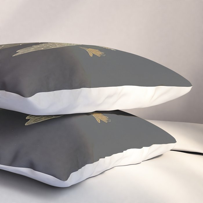 Turtle with Flowers Pillow Sham Gallery Image 3
