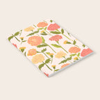 Marigold Dream / Warm Flower Pattern Notebook Gallery Image 2