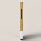 Olive green and mustard shapes iPhone Case Gallery Image 2