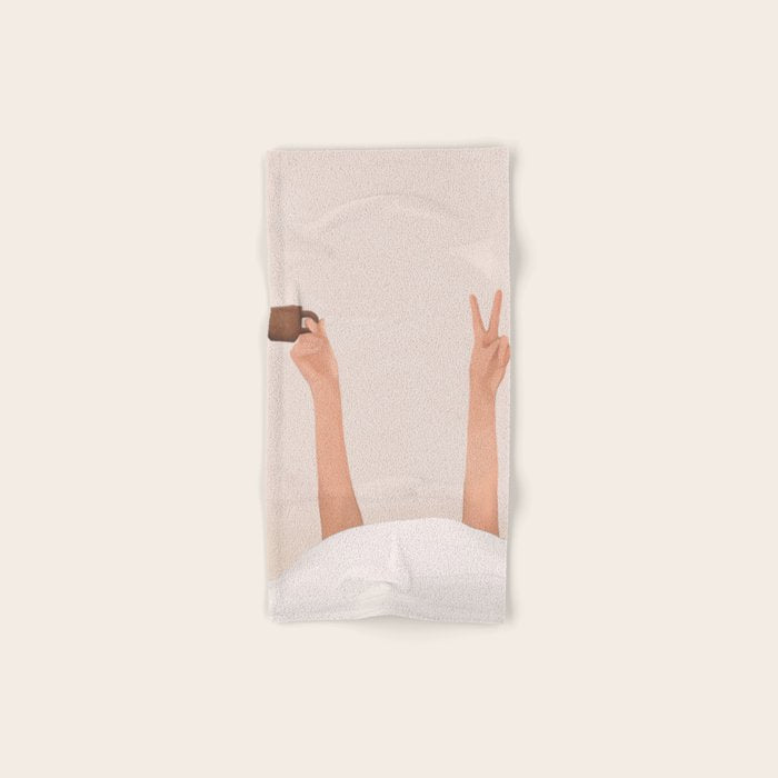 Good Peaceful Morning Hand & Bath Towel Gallery Image 1