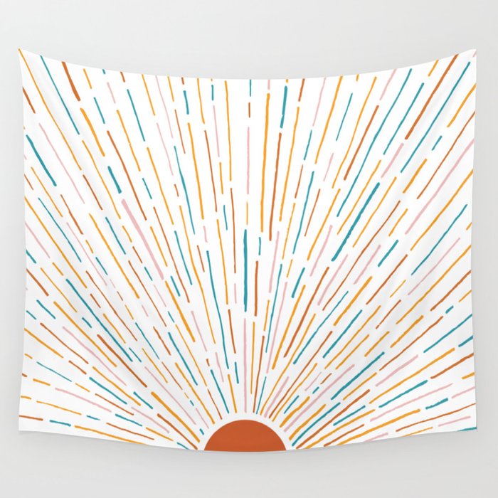 Sunshine All Around Wall Tapestry Gallery Image 4