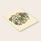 Botanical English Bulldog Notebook Gallery Image 2