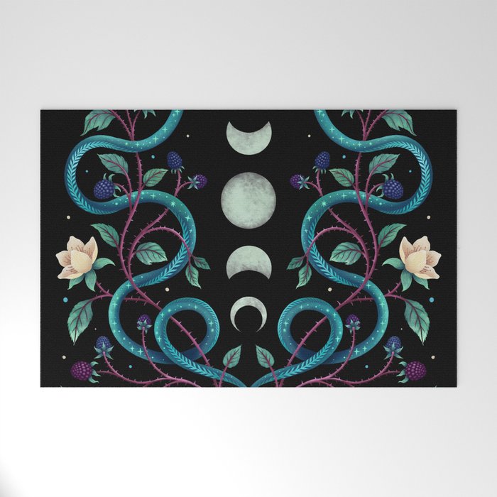 Serpent Moon Welcome Mat Gallery Image 1