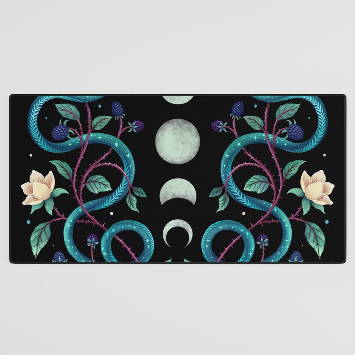 Serpent Moon Desk Mat Gallery Image 3
