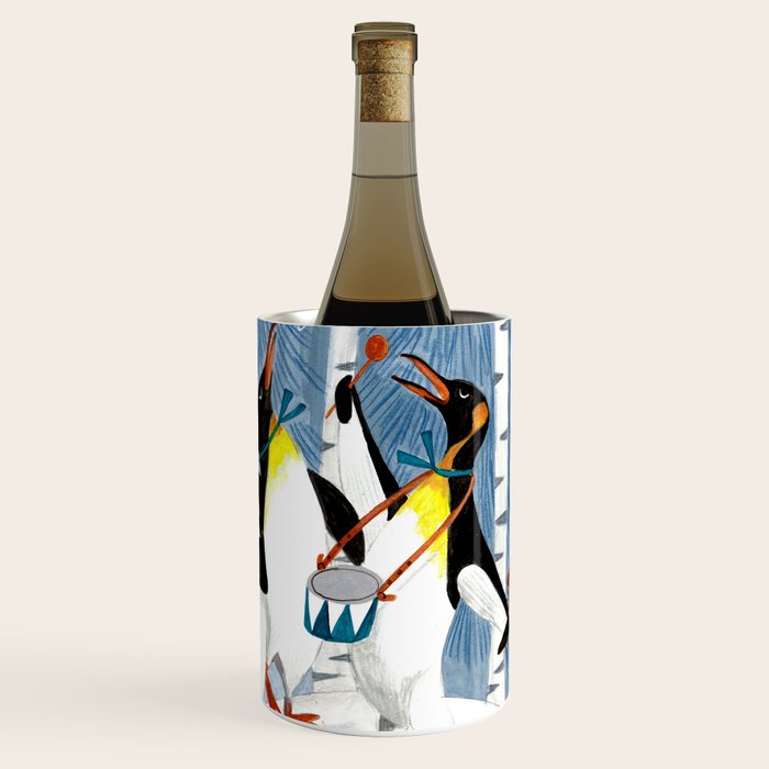 Penguin music festive holiday Wine Chiller Gallery Image 3
